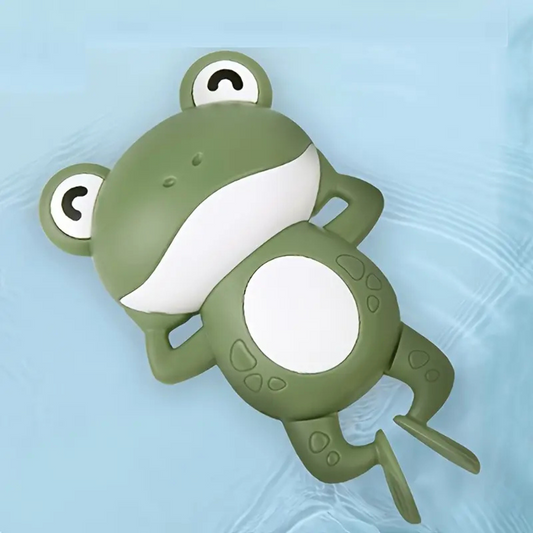 Jouet d'Eau en Forme de Grenouille Nageur, ABS Durable, Adapté au Bain des Jeunes et aux Jeux Extérieurs, Jouets de Salle de Bain , Piscine, SPA.
