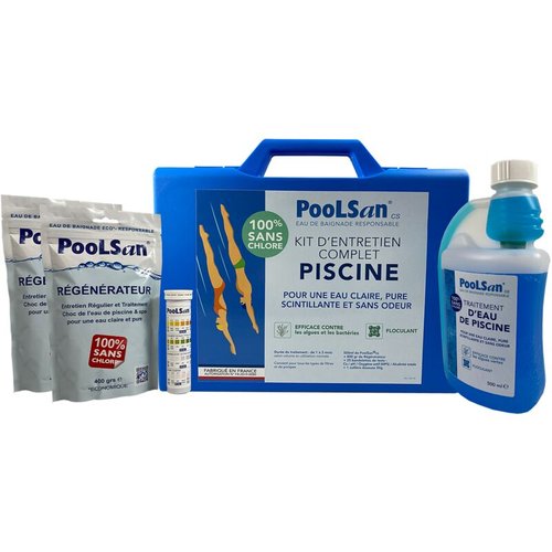 Kit d'entretien sans chlore pour PISCINE