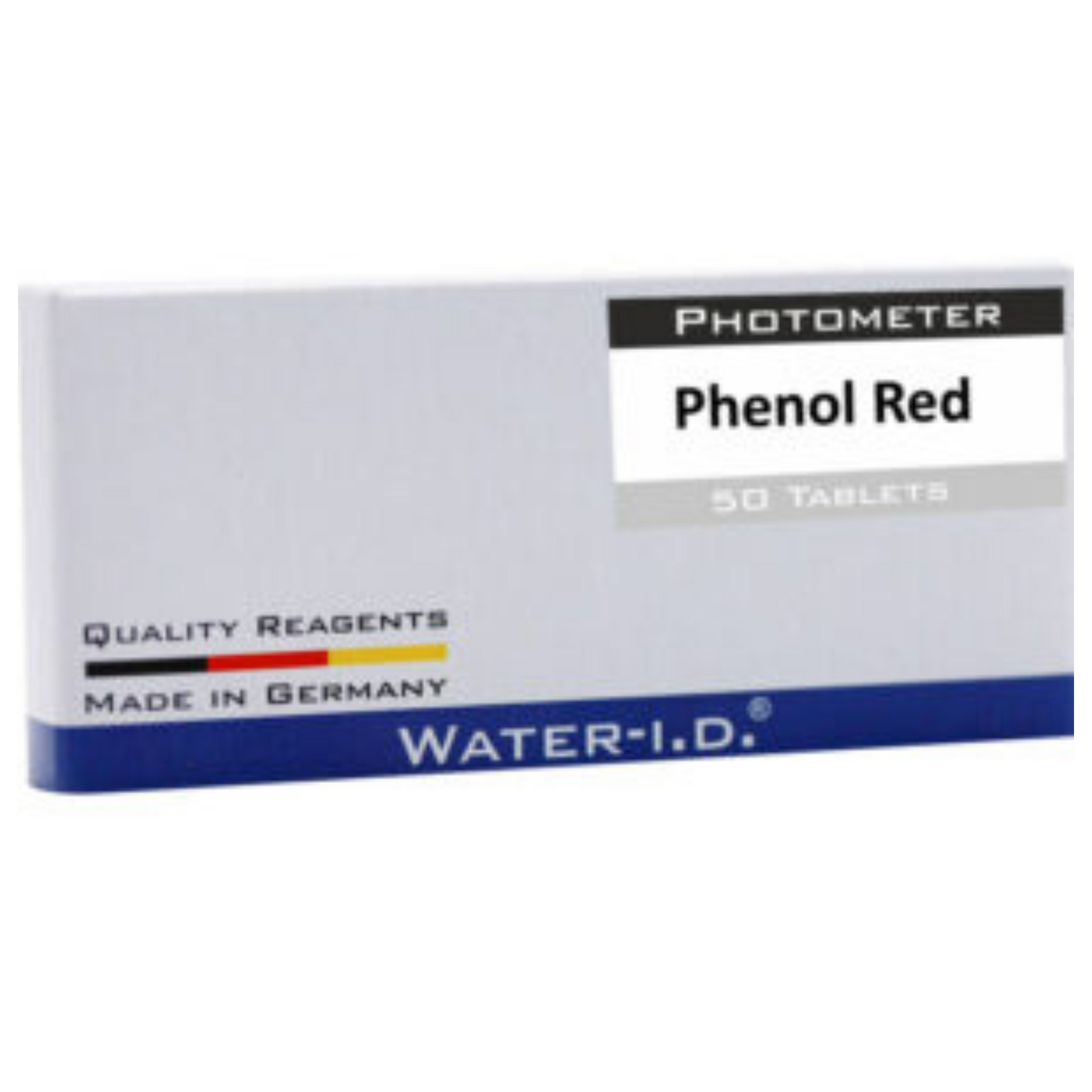 Réactifs Phenol RED pour photomètre piscine : mesure du pH, pastilles en boîte de 50 à 250 unités, précises et compatibles avec PoolLab, Scuba, etc.