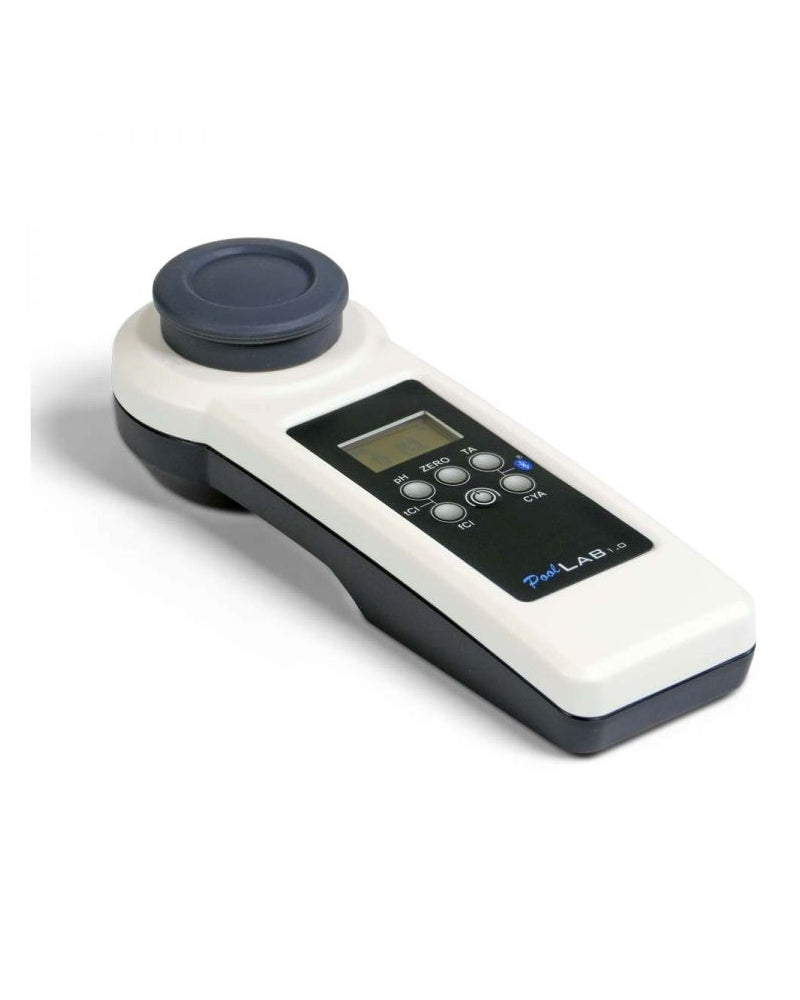 Photomètre PoolLab 1.0 pour piscine : analyse précise de l’eau, connectivité Bluetooth/WiFi, 11 paramètres testables. Idéal pour un traitement maîtrisé.
