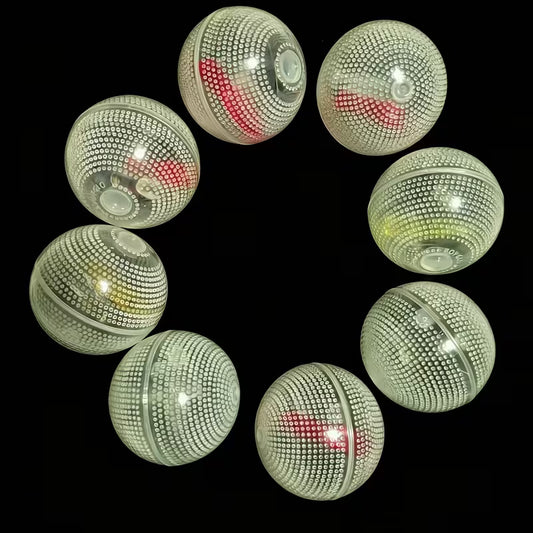 Boule flottante fluo pour piscine